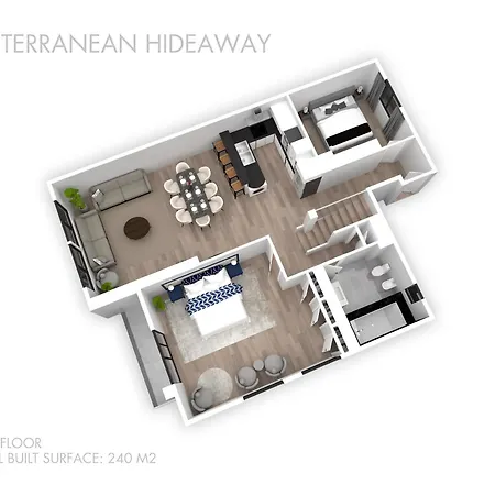 Vacation I Stylish 5bdr Penthouse, Sea And Marina View